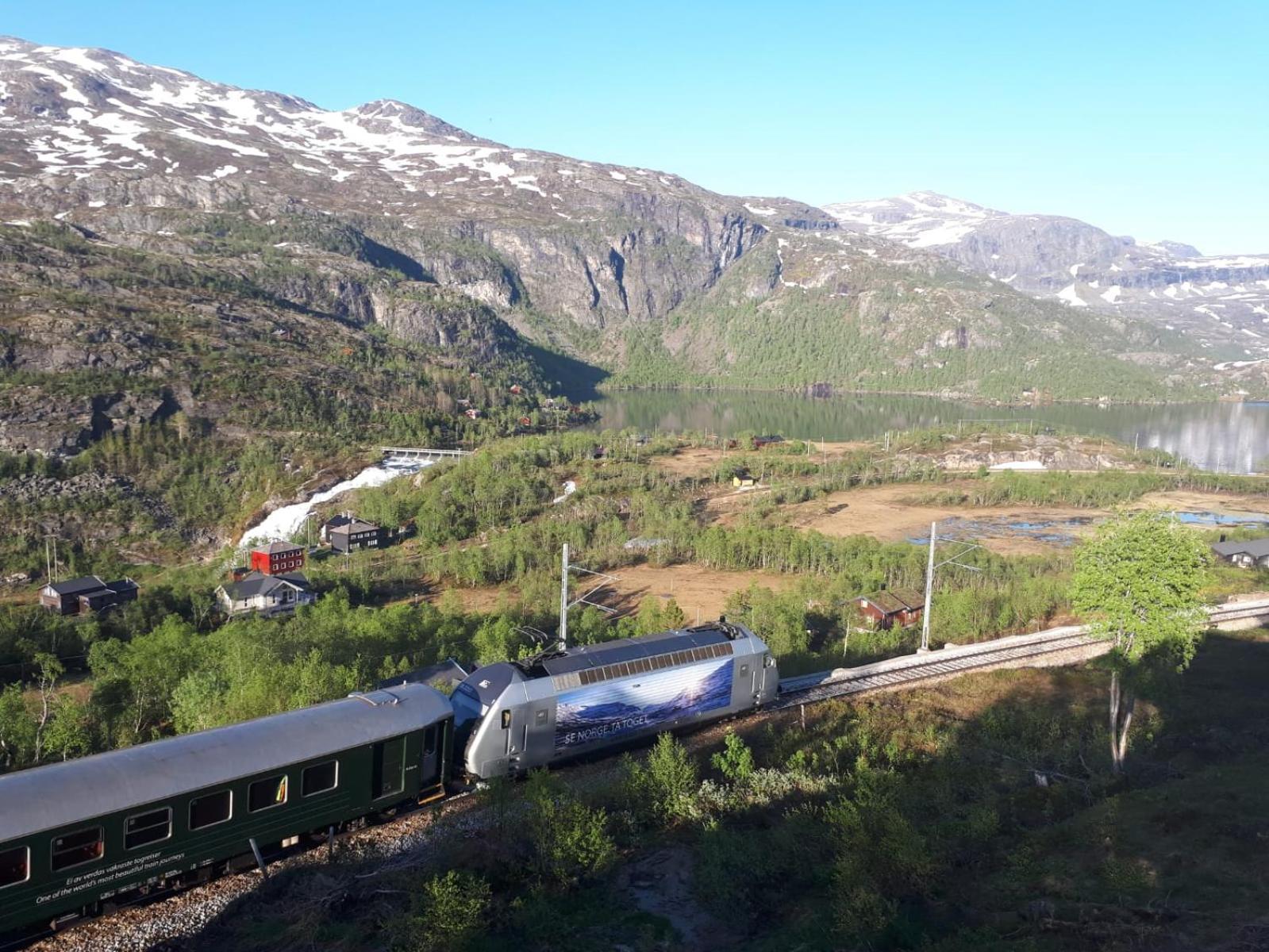 Vatnahalsen Hoyfjellshotell Myrdal Bagian luar foto